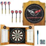 Corvette C5 Dart Cabinet Includes Darts and Board