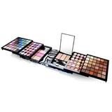 Cameo 129 Color Eye Shadow Cosmetic Make Up Collection Beauty Kit White Zebra Print