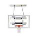 First Team SuperMount68 Select Steel-Acrylic Wall Mounted Basketball System44; Grey