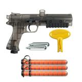 JT Paintball ER2 Pump Action Marker Gun Ready to Play Kit includes 12g CO2 Loaders and Paintballs