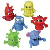 U.S. Toy - Dozen Assorted Color Monster Finger Puppets -1.5 Made of Plastic (1-Pack of 12) (SS-UST-1471)