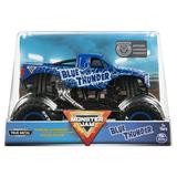 Monster Jam Official Blue Thunder Monster Truck Die-Cast Vehicle 1:24 Scale