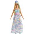 Barbie Dreamtopia Princess Doll Blonde Wearing Rainbow-Themed Outfit