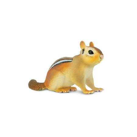 Safari Ltd. Eastern Chipmunk Figurine - Lifelike 7 Model Figure - Educational Toy for Boys Girls and Kids Ages 3+