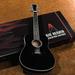 Acoustic Classic Black Finish Miniature Guitar Replica