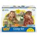 Learning Resources Pretend and Play Camp Set - 9 Pieces Pretend Play Toys for Boys and Girls Ages 3+