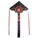 In the Breeze Mandala 3241 â€” 45 Inch Fly-Hi Kite - Colorful Single Line Kite - Ripstop Fabric - Kite Line and Bag Included