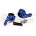 Integy RC Toy Model Hop-ups T7942BLUE 09 Alloy Front Steering Block (2) for Traxxas 1/10 Electric Slash 2WD