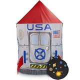 Imagination Generation Space Adventure Roarin Rocket Play Tent with Milky Way Storage Bag