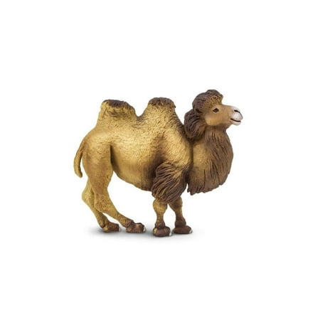 Safari Ltd. Bactrian Camel Figurine - Realistic 4.25 Wildlife Figure - Educational Toy for Boys Girls and Kids Ages 3+