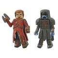 Marvel Minimates Guardians of the Galaxy 2 inch Figures - Star Lord and Ronan