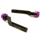 Integy RC Toy Model Hop-ups C27866PURPLE Extended Front Body Post Set for Traxxas 1/10 Bigfoot 2WD Monster Truck