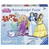 Ravensburger - Floor Puzzle - Pretty Disney Princesses - 24 Piece Shaped Jigsaw Puzzle