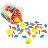 Learning Resources Bright Pattern Blocks Assorted Colors Set of 250