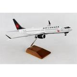 Skymarks SKR8279 Air Canada Boeing 737-MAX8 Scale 1 by 100 with Wood Stand & Gear