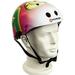 Punisher Skateboards Butterfly Jive Pink and White Adjustable All-Sport Skate-Style Helmet Medium