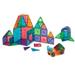 Magna-Tiles 48-Piece Clear Colors DELUXE Set ? The Original Award-Winning Magnetic Building Tiles ? Creativity and Educational ? STEM Approved