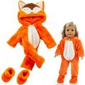 ã€–Hellobyeã€—Cute Animal Jumpsuit Clothes Coat Girl Toy For 18 inch Doll Accessory Gril s Toy