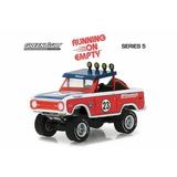 1966 Ford Baja Bronco Off-Road Truck Red w/blue - Greenlight 41050C/48 - 1/64 Scale Diecast Model Toy Car