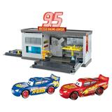 Mattel-427 FHR10 Disney Pixar Cars Dinoco Garage Transformation Playset