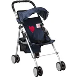 The New York Doll Collection Baby Doll Stroller My First Toy Stroller Denim