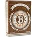 Brybelly Elite Medusa Back Casino-Quality Playing Cards â€“ Wide Size/Regular Index (Brown)