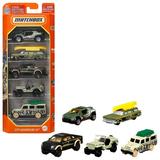 Matchbox Set of 5 Toy Cars Trucks or Aircraft in 1:64 Scale (Styles & Colors May Vary)