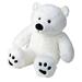 Record Your Own Plush 8 inch White Polar Bear - Ready 2 Love in a Few Easy Steps