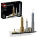 LEGO Architecture New York City Skyline 21028 Collectible Model Kit for Adults to Build Creative Activity Home DÃ©cor Gift Idea