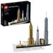 LEGO Architecture New York City Skyline 21028 Collectible Model Kit for Adults to Build Creative Activity Home DÃ©cor Gift Idea