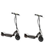 Razor E100 Kids Ride On 24V Motorized Electric Powered Scooters Black (2 Pack)