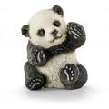 Schleich Wild Life Panda Cub Playing Toy Figurine