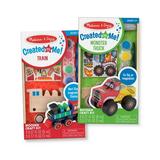 Melissa & Doug DYO Bundle - Monster Truck & Train