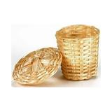 International Miniatures Dollhouse Miniature Wicker Laundry Hamper