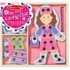 Melissa & Doug My First Lacing Doll With 16 Pieces of Clothing and 3 Laces