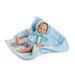 Ann Lauren Dolls 13 Inch Baby Natal Blue- Baby Doll