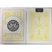 Bicycle Yellow Trace Playing Cards Sun Moon Design