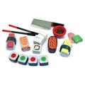 Melissa & Doug Sushi Slicing Wooden Play Food Set