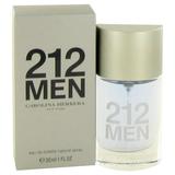 Carolina Herrera 212 Eau de Toilette Cologne for Men, 1 Oz Mini & Travel Size