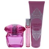 Versace Bright Crystal Absolu Perfume Gift Set for Women, 3 Pieces