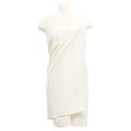 Aquis Essential Waffle Weave Body Towel, White