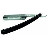 Dovo Full Hollow Carbon Steel 5/8" Straight Razor, Black