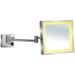 Whitehaus Whmr25 Wall Mounted Led Square 5X Magnifying Mirror