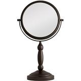 Zadro VAN810 Two Sided Vanity Mirror - Oil Rubbed Bronze, 1X & 10X