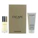 Escape by Calvin Klein, 2 Piece Gift Set for Men