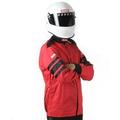 RaceQuip 111013RQP 110 Series Driving Jacket SFI 3.2A/1 Red/Black Stripe Medium