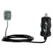 Gomadic Intelligent Compact Car / Auto DC Charger suitable for the Mio Cyclo 100 - 2A / 10W power at half the size. Uses Gomadic TipExchange Technolog