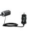 Gomadic Intelligent Compact Car / Auto DC Charger suitable for the Panasonic HDC-TM41 Camcorder - 2A / 10W power at half the size. Uses Gomadic TipExc