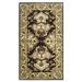 SAFAVIEH Heritage Braganza Traditional Wool Runner Rug Espresso/Ivory 2 3 x 14