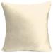 Throw Pillow Case Cover 18 x18 Solid Color Plush Decorative Pillow Cover Protector Cushion Cover with Zipper for Couch Sofa Patio Chair Bedroom Home Car Decor